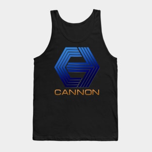 Cannon Films - Classic Retro 80's Film Logo - Action Movies Tank Top
